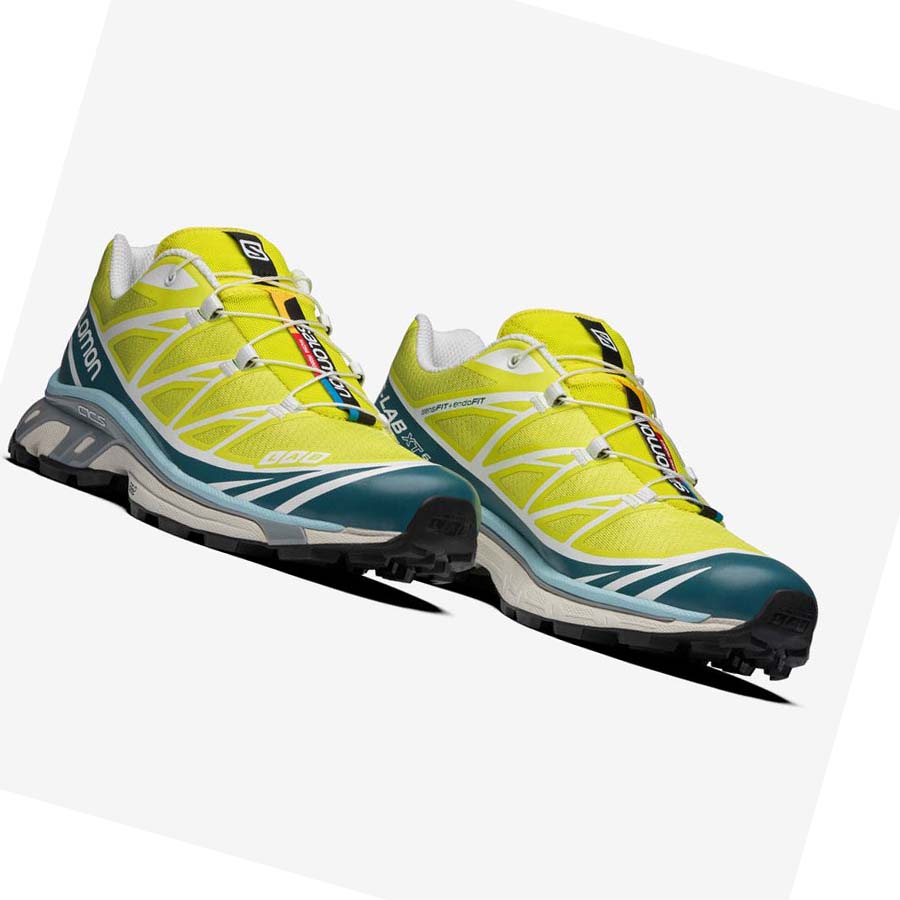 Salomon XT-6 ADVANCED Erkek Spor Ayakkabı Sarı | TR 3457VRW